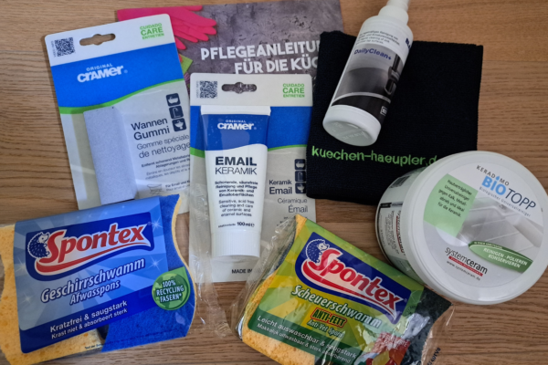 Pflegeset für Keramikspülen